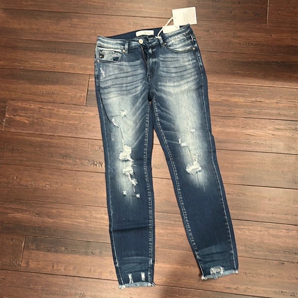 Kancan Distressed Blue Jeans